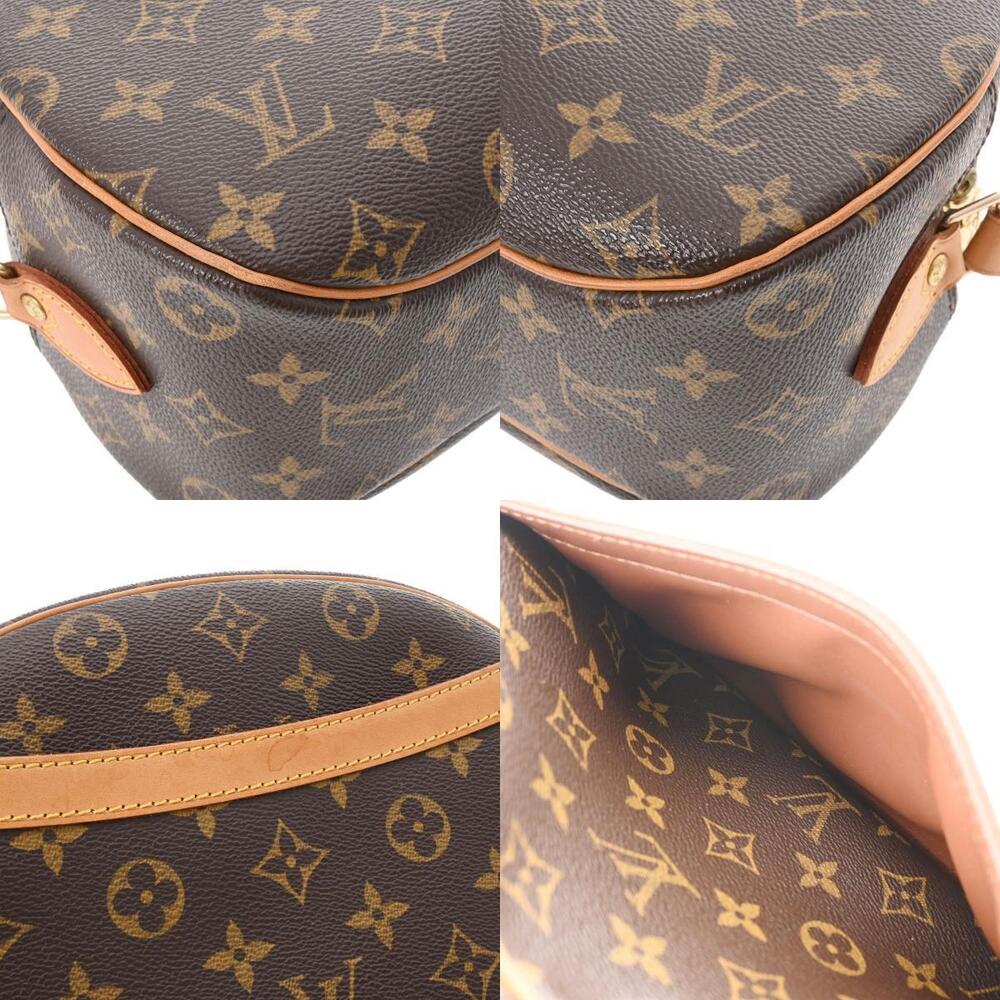 Louis Vuitton Brown Canvas Shoulder Blois Bag Monogram - Picture 10 of 11